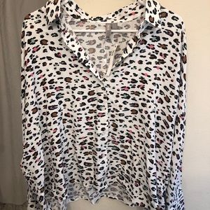 ASOS Cheetah Print Button Down